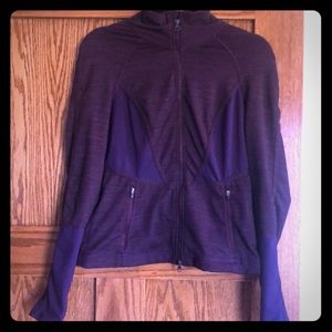 Zalla zip-up yoga jacket